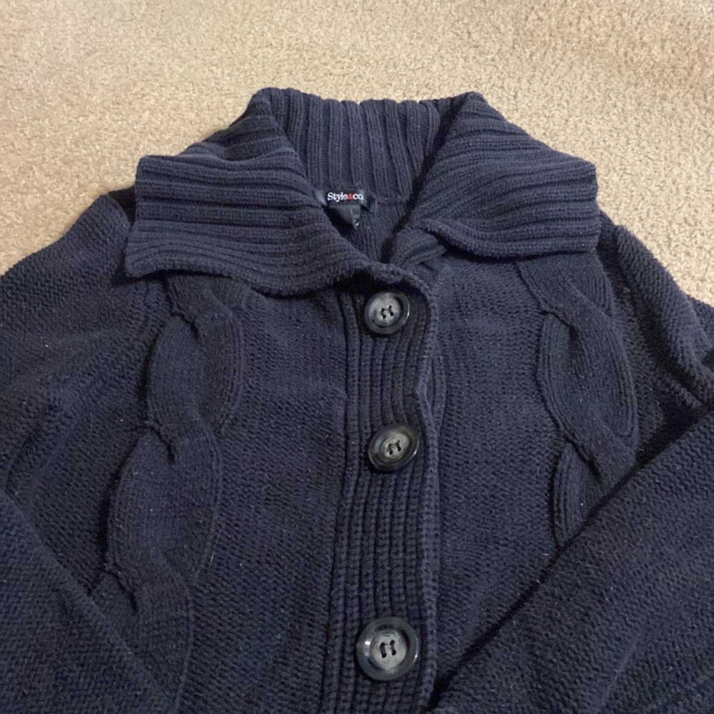 Button Sweater - Picture 2 of 5